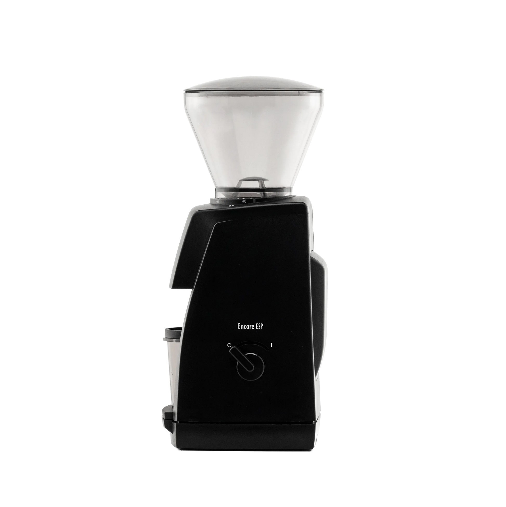 Left side of Baratza Encore ESP in black