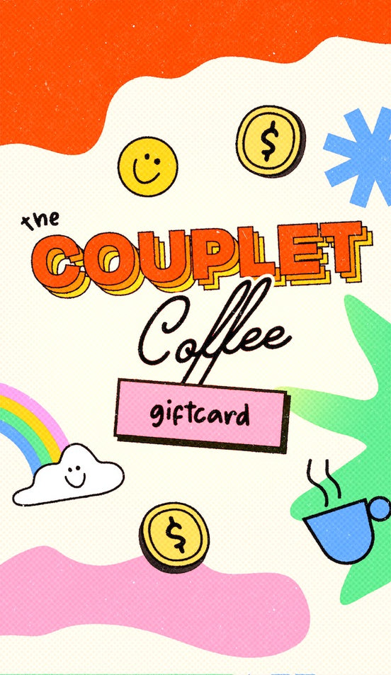 Couplet Coffee gift card